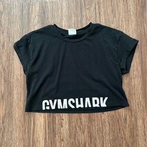 Black crop top - Gymshark